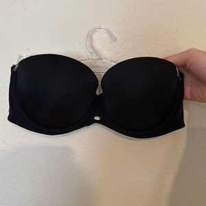Calvin Klein Strapless Black Push Up Bra